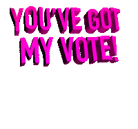 Vote Nikki Sticker by tv4idol