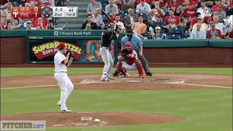 baseball night GIF