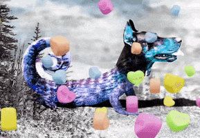 Dog Hearts GIF