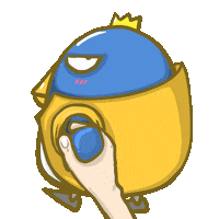 hand 走路 Sticker by ShiGai