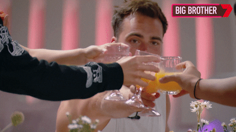 Big Brother Cheers GIF by Big Brother Australia