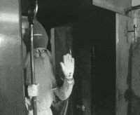 Waving Santa Clause GIF by Beeld & Geluid