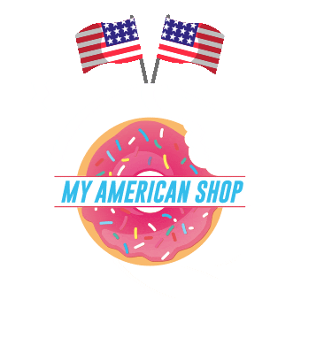 MyAmericanShop giphyupload doughnut my american shop Sticker