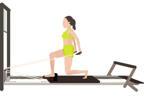 Pilates Reformer Sticker by heso