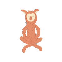 Take A Deep Breath Alpaca Sticker by Secret Road
