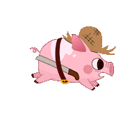 Lechon Sticker by Gladius Studios