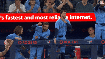Excited Lets Go GIF by Toronto Blue Jays