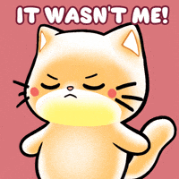 Not Me Smh GIF by Mochimons