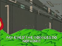 My Eyes GIF by The Simpsons