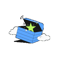 Star Treasure Sticker by Skyro