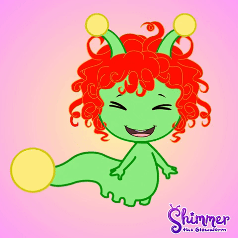 Ember laughing pink