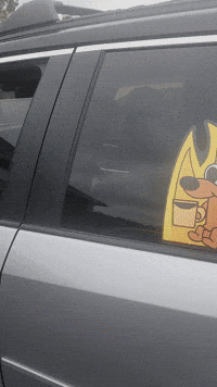 Everythingsfine Ridealong GIF by WiperTags Wiper Covers