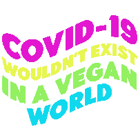 Corona Vegan Sticker by PETA
