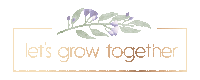 LetsGrowTogether lets grow together speech pathologist letsgrowtogether speechies Sticker
