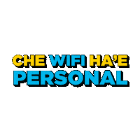 Internet Wifi Sticker by Personal Paraguay