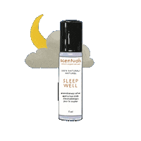 scentuals sleepy zzz sleep well aromatherapy Sticker