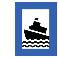 Boat Sticker by justfont