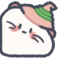 onemolu giphyupload hatcat magichatcat 帽貓 GIF
