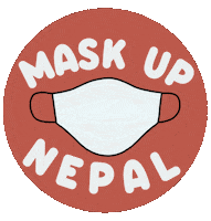 Mask Lockdown Sticker