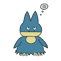 Ryowww pokemon munchlax 寶可夢 イライラ Sticker