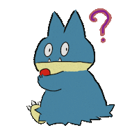Ryowww pokemon 問號 munchlax 疑問 Sticker