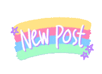 Rainbow Star Sticker