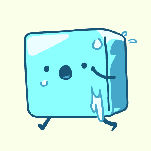 Cubemelt run icecube cubemelt cubemeltgif GIF