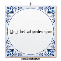 Nl Kijk Sticker by Tegelspreuken.nl