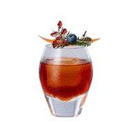 ArcticBlueBeverages cocktail gin negroni cocktailtime Sticker