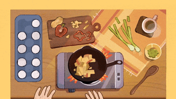 Eggs and Potato Hash
