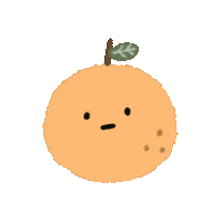 Orange Mask Sticker by Tina