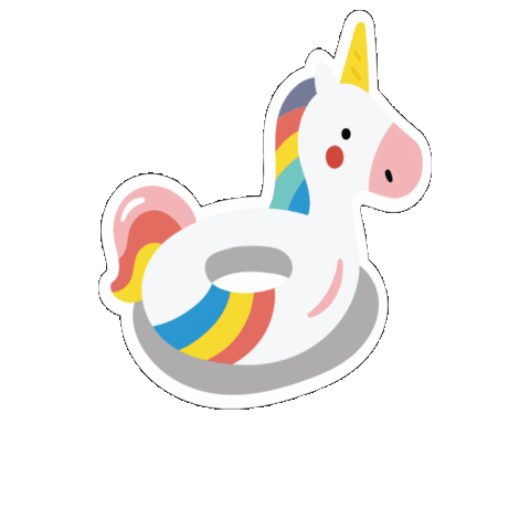 bestwayus fun cute summer pool Sticker