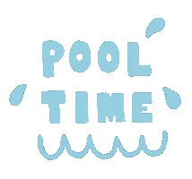 Time Swimming Sticker
