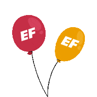 efhongkong happy 2020 balloon selamat tahun baru Sticker