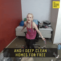 Clean House Cleaning GIF by 60 Second Docs