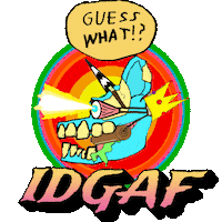 Clown Ignore Sticker