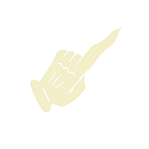 ErickMartinezArt arrow hand pointing glove Sticker
