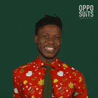 Merry Christmas Reaction GIF by OppoSuits