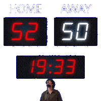 50 Away Sticker