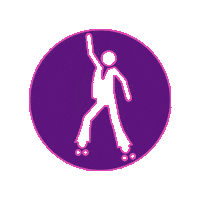 RollerPump skate rollerskate rollerderby rollerpump Sticker