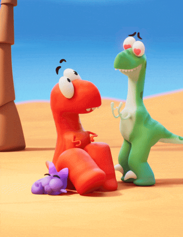 Dinosaur Love GIF by Claynosaurz