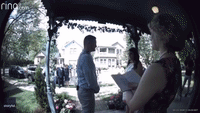 Ohio Couple Hold Socially Distant Wedding Ceremony on Porch
