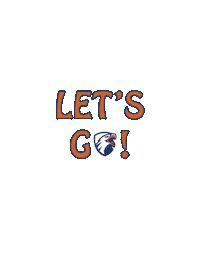 Lets Go Patriots Sticker by UT Tyler