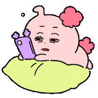 Tired Sleepy Sticker