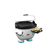 Excited Lets Go Sticker by Rice Robot