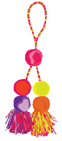 Pompoms Sticker by Loome