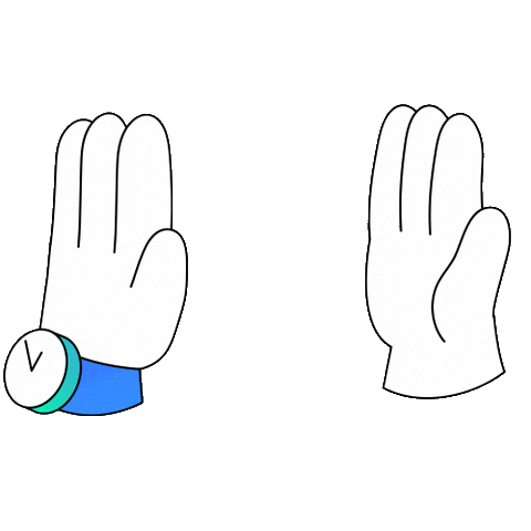 Team Work Yes Sticker by TheLittleLabs