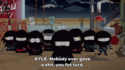 kyle broflovski ninja GIF by South Park 