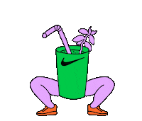 just do it smoothie Sticker by Nike Training Club Live