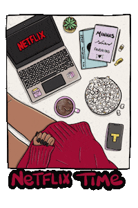 Netflix Time Sticker
